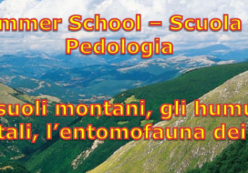 Summer School – Scuola di Pedologia, 26 giugno/1 luglio 2017